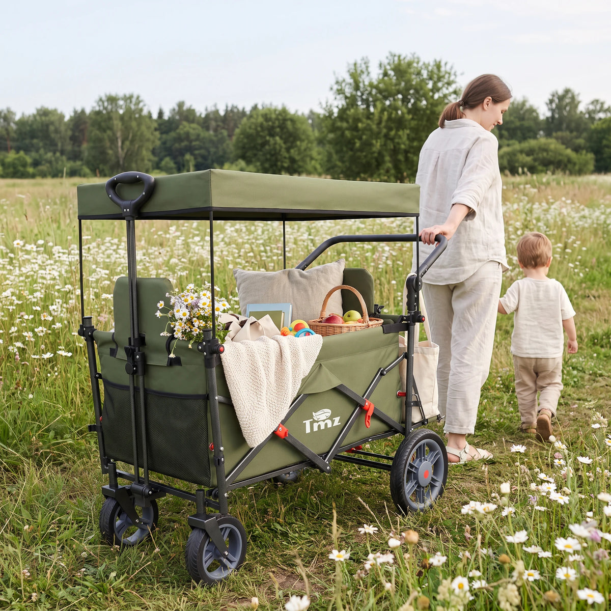 TMZ Roam Faltbarer Bollerwagen