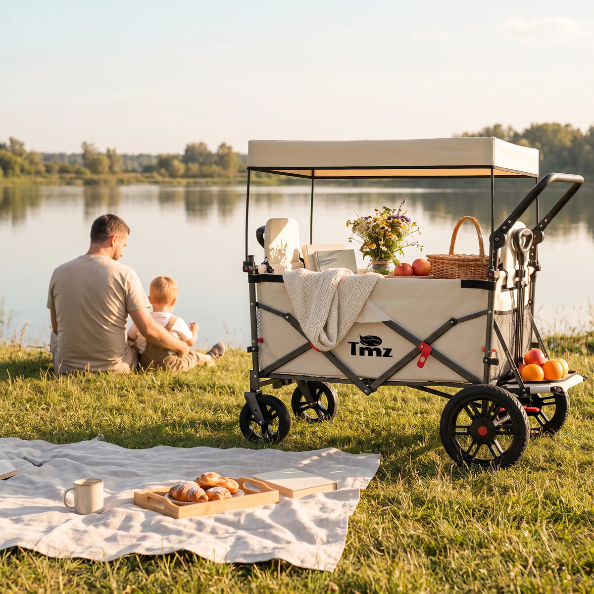 TMZ Roam Faltbarer Bollerwagen
