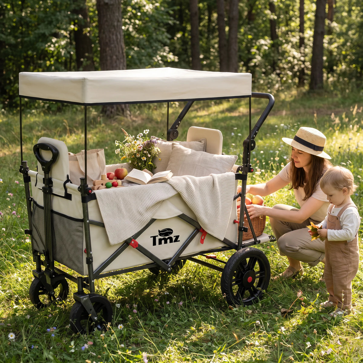 TMZ Roam Faltbarer Bollerwagen