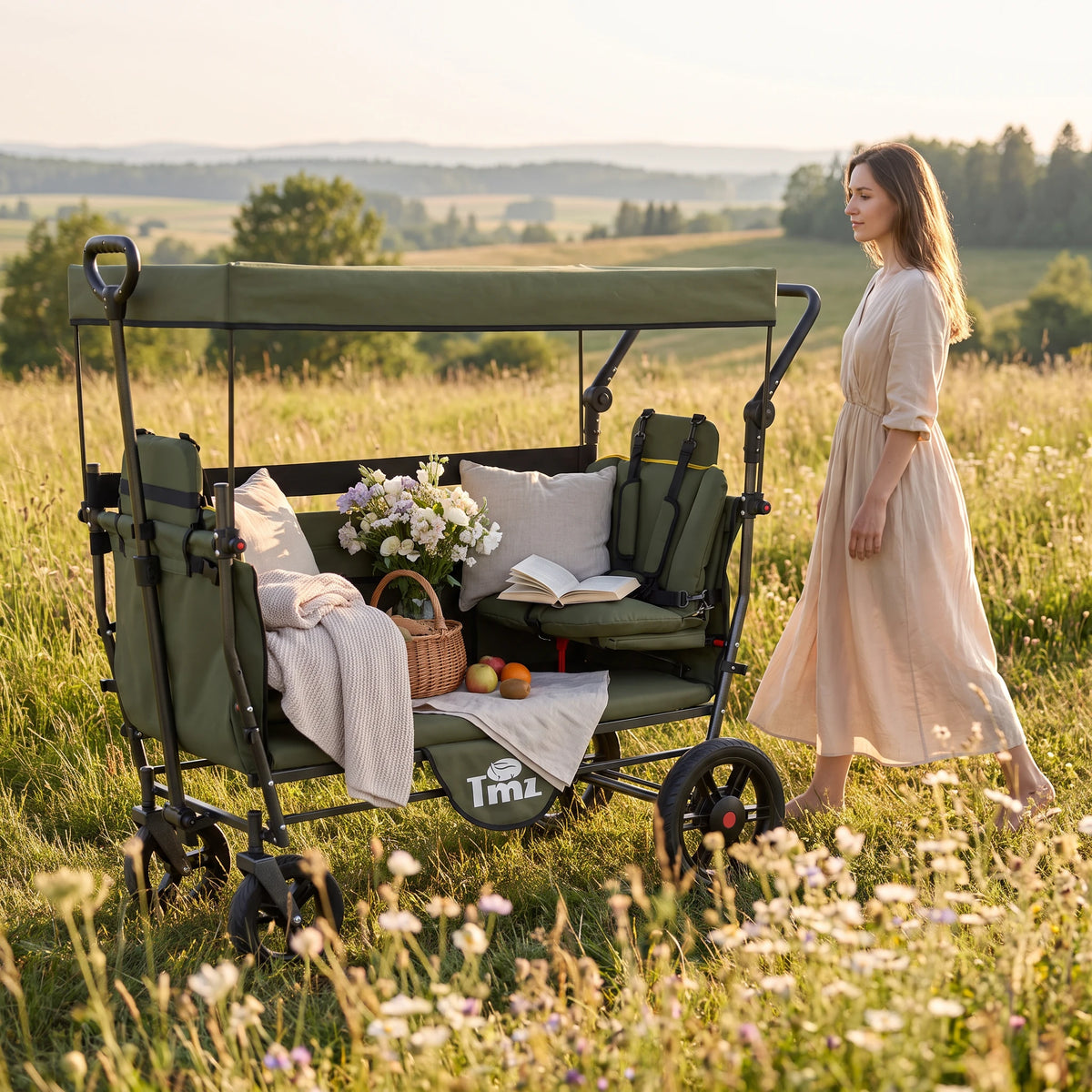 TMZ Horizon Faltbarer Bollerwagen