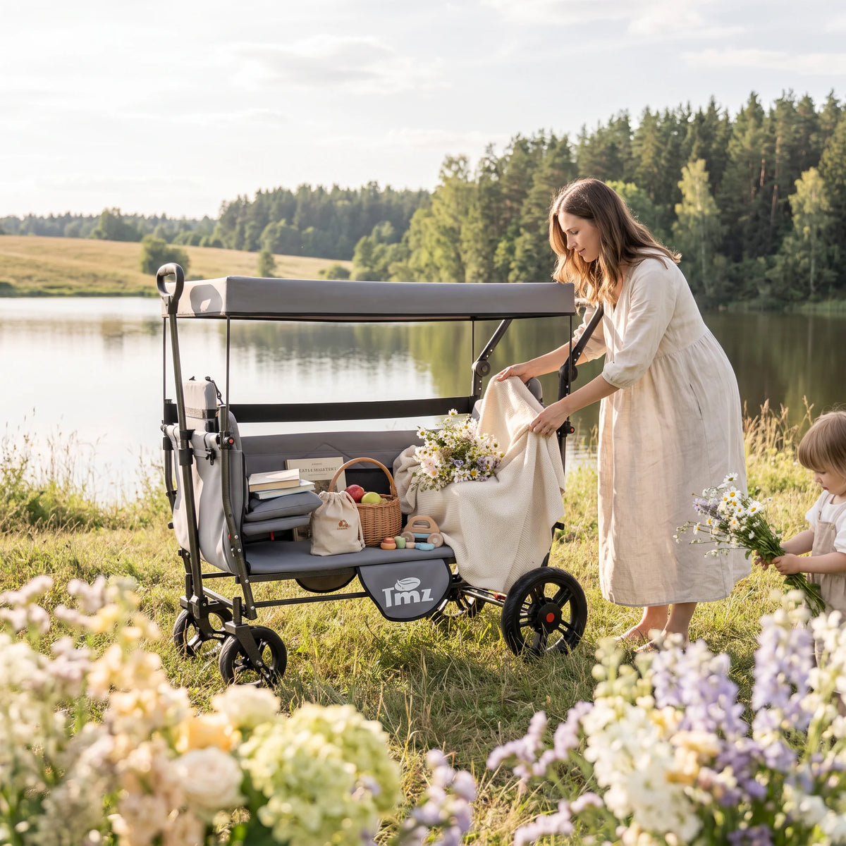 TMZ Horizon Faltbarer Bollerwagen